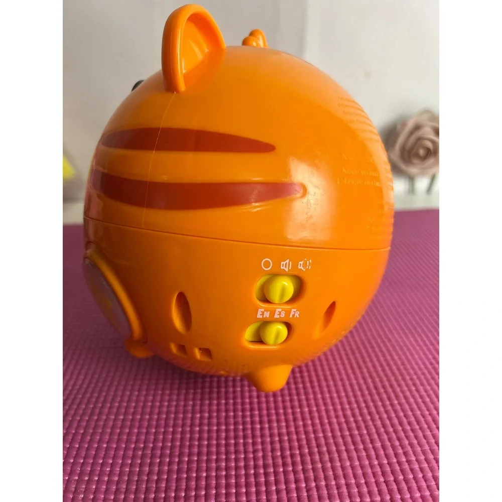 Fisher-Price Linkimals 1-2-3 Crawl with Me Tiger Musical Toddler Toy‎ Orange